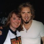 ...with Eric Singer (dr), KISS Expo Hanau, May, 21st 1998