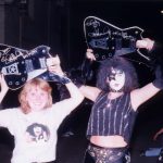 Gabi & me - two crazy KISS maniacs more than happy with their signed guitars