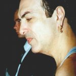 short-hair Paul - backstage at the Pantages Theatre, Toronto, July 13th 1999