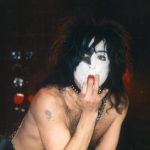 ..my very best Paul Stanley live-shot during the reunion world-tour; taken in Dortmund, 12/21/1996)